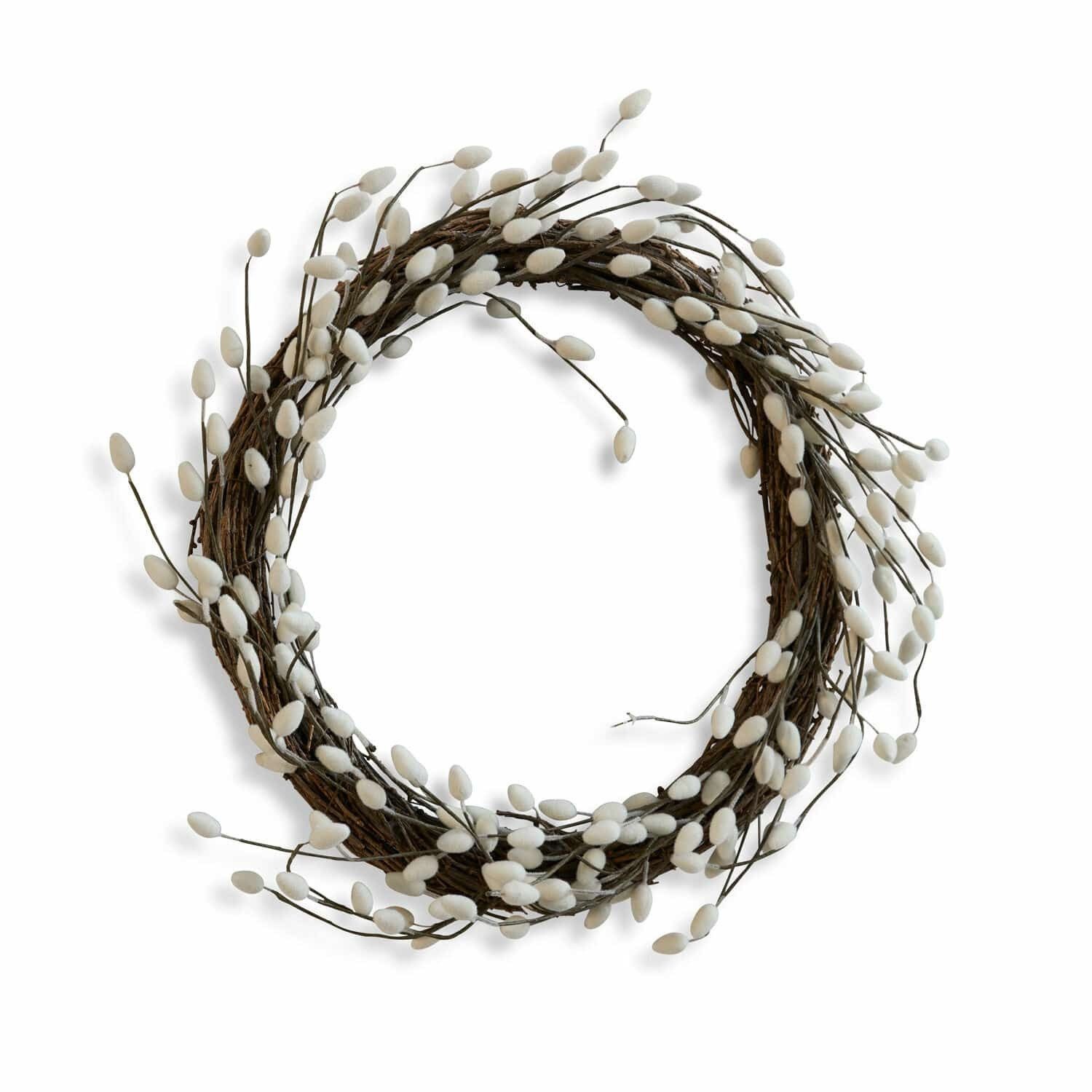 Mirabeau Dekokranz Kranz Prapante weiß/braun