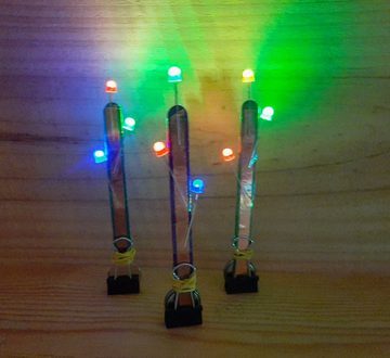 myExperimentSet Experimentierkasten Schulset: Stromkreis mit LEDs, (Schul-Set, für 3 Kinder-tlg), für die Arbeit in 3er-Gruppen