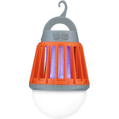 yozhiqu Ultraschall-Tierabwehr Multifunktionale tragbare Mückenschutzlampe, Taschenlampe, IPX6 Wasserdicht, einziehbarer Haken, USB wiederaufladbar, LED Licht