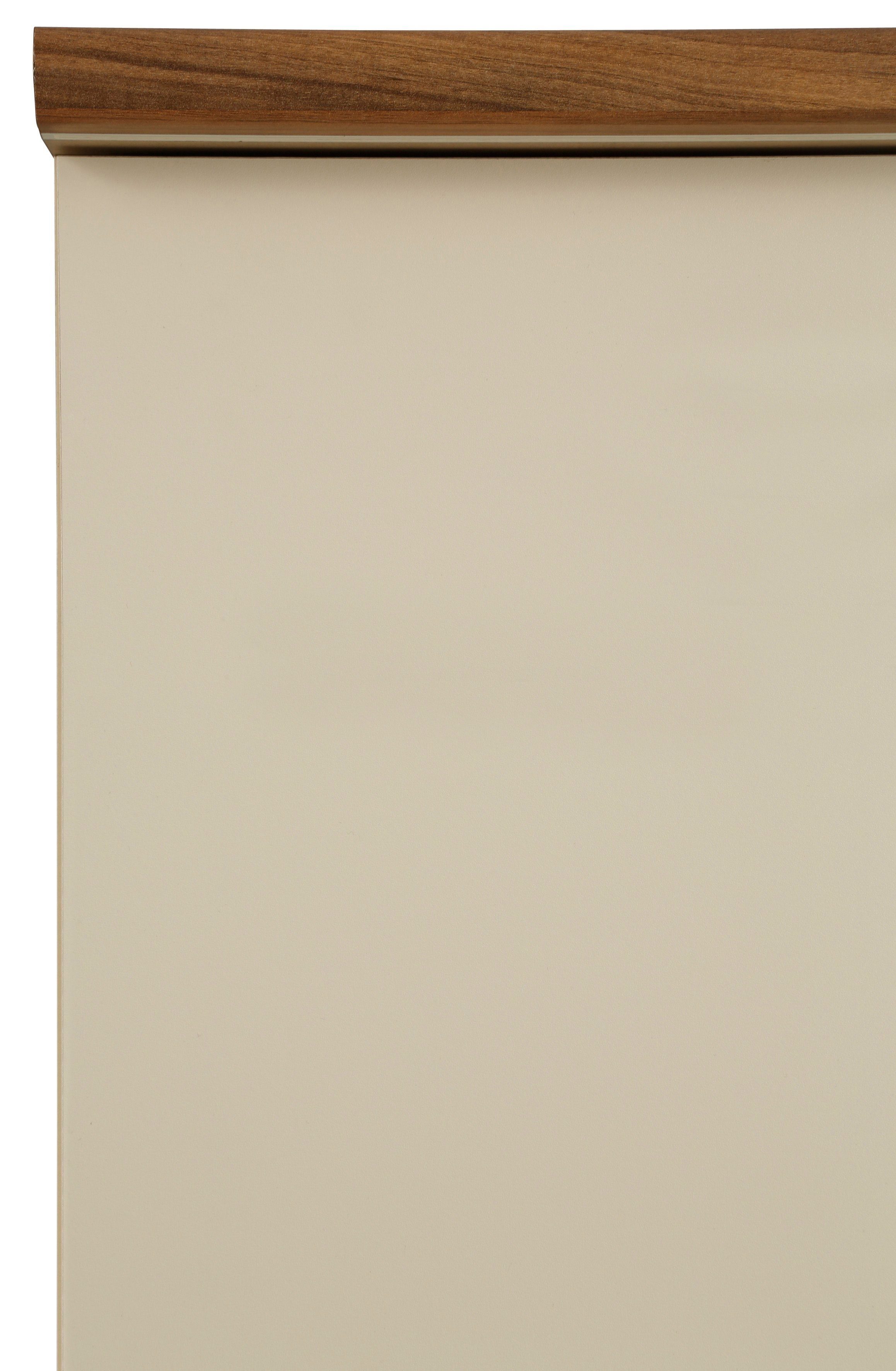 Küchen Breite 50 cm, Vanille 1-türig Unterschrank Peru wiho
