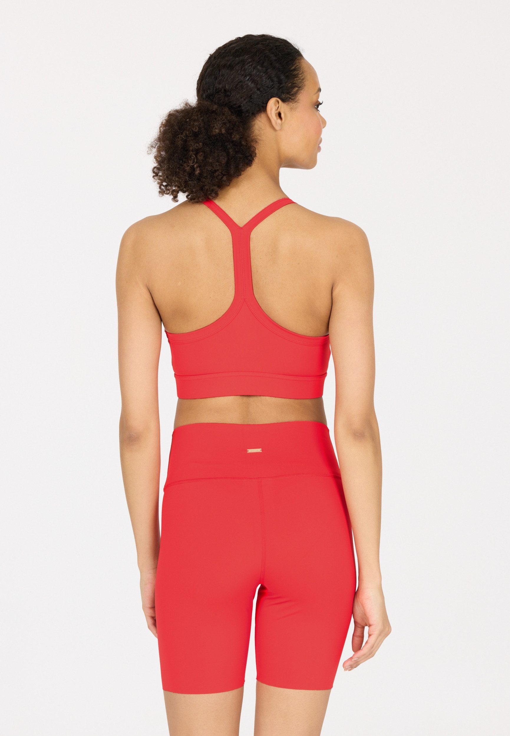 ATHLECIA Sport-BH Bloom V2 W Sports Bra Teaberry