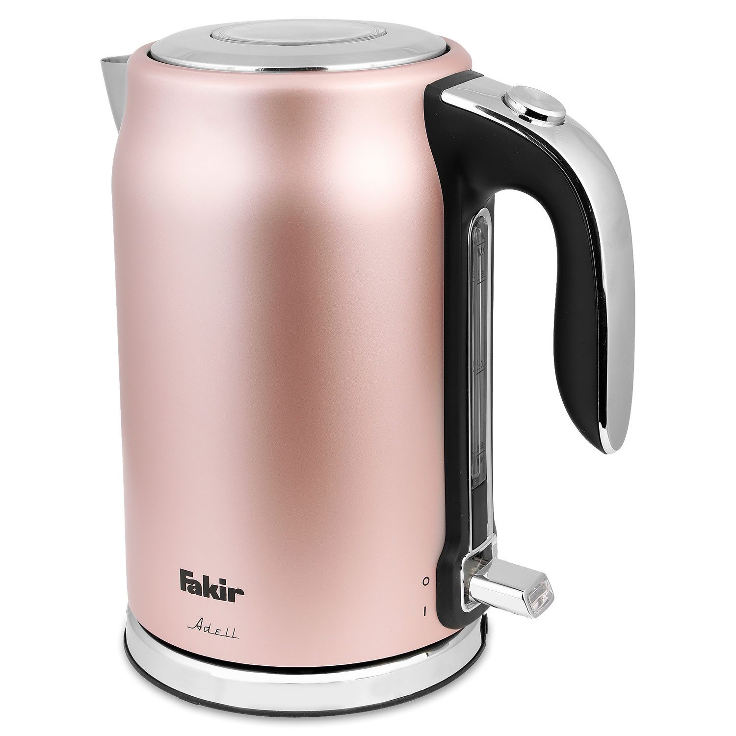 FAKIR Єлктрочайники Adell Єлктрочайники, 1.7 l, 2200 W, verdecktes Heizelement, Ein- und Ausschalter