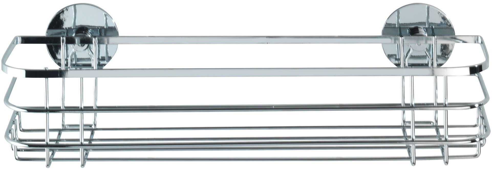 WENKO Badregal Turbo-Loc®, Badregal, befestigen ohne Bohren, Turbo-Loc®, rostfreier Edelstahl