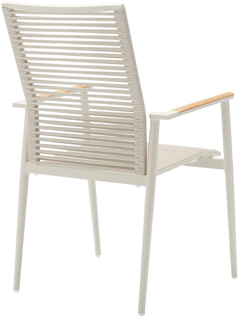 Musterring 4-Fußstuhl Freilicht Armlehnstuhl (1 St)