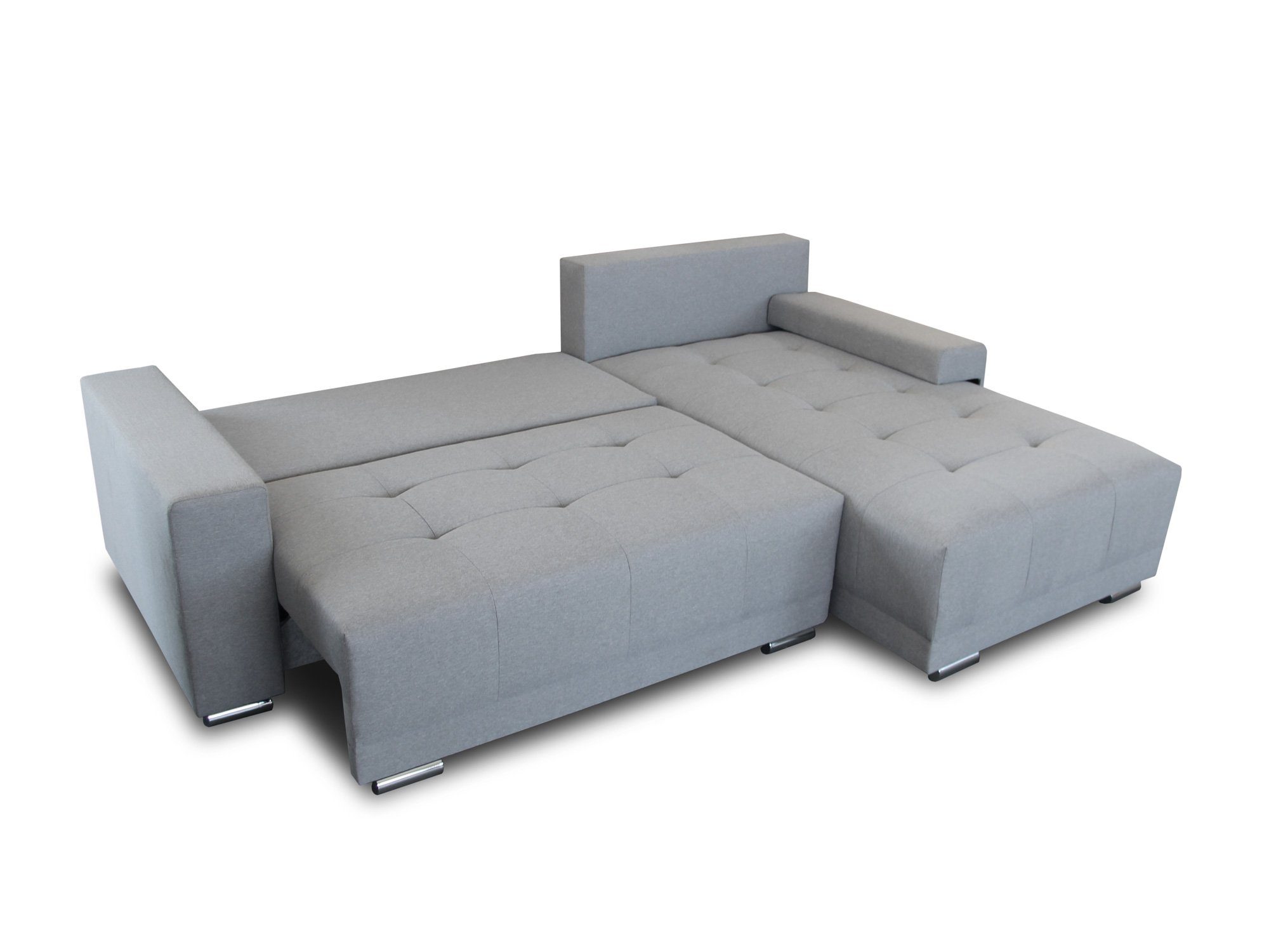 Sofnet Ecksofa Pavo, mit Schlaffunktion und Bettkasten, L-Form Couch, Polstersofa, Schlafsofa mit Bonell-Federkern
