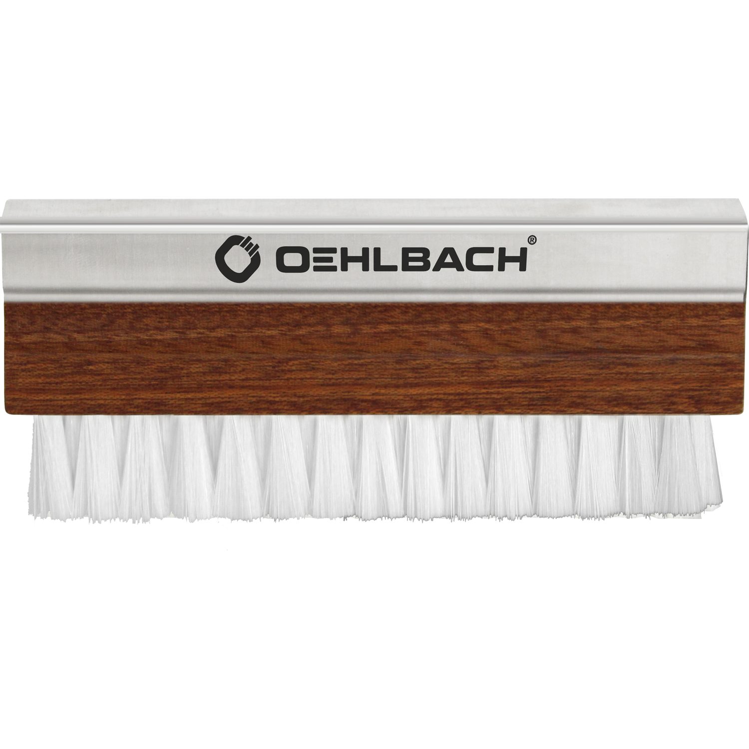 OEHLBACH Pro Phono Brush Schallplattenbürste Plattenspieler (Echtholz, Schonende Reinigung)
