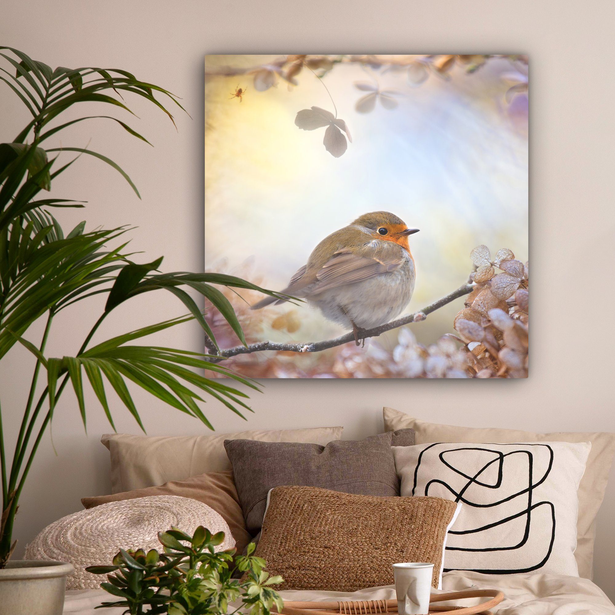 OneMillionCanvasses® Leinwandbild Vogel - Zweig - günstig online kaufen