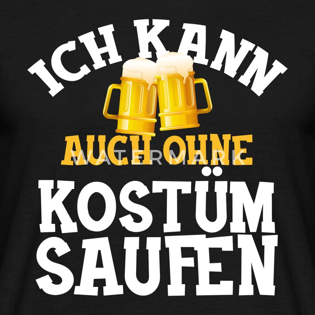 Spreadshirt T-Shirt Ich Kann Auch Ohne günstig online kaufen