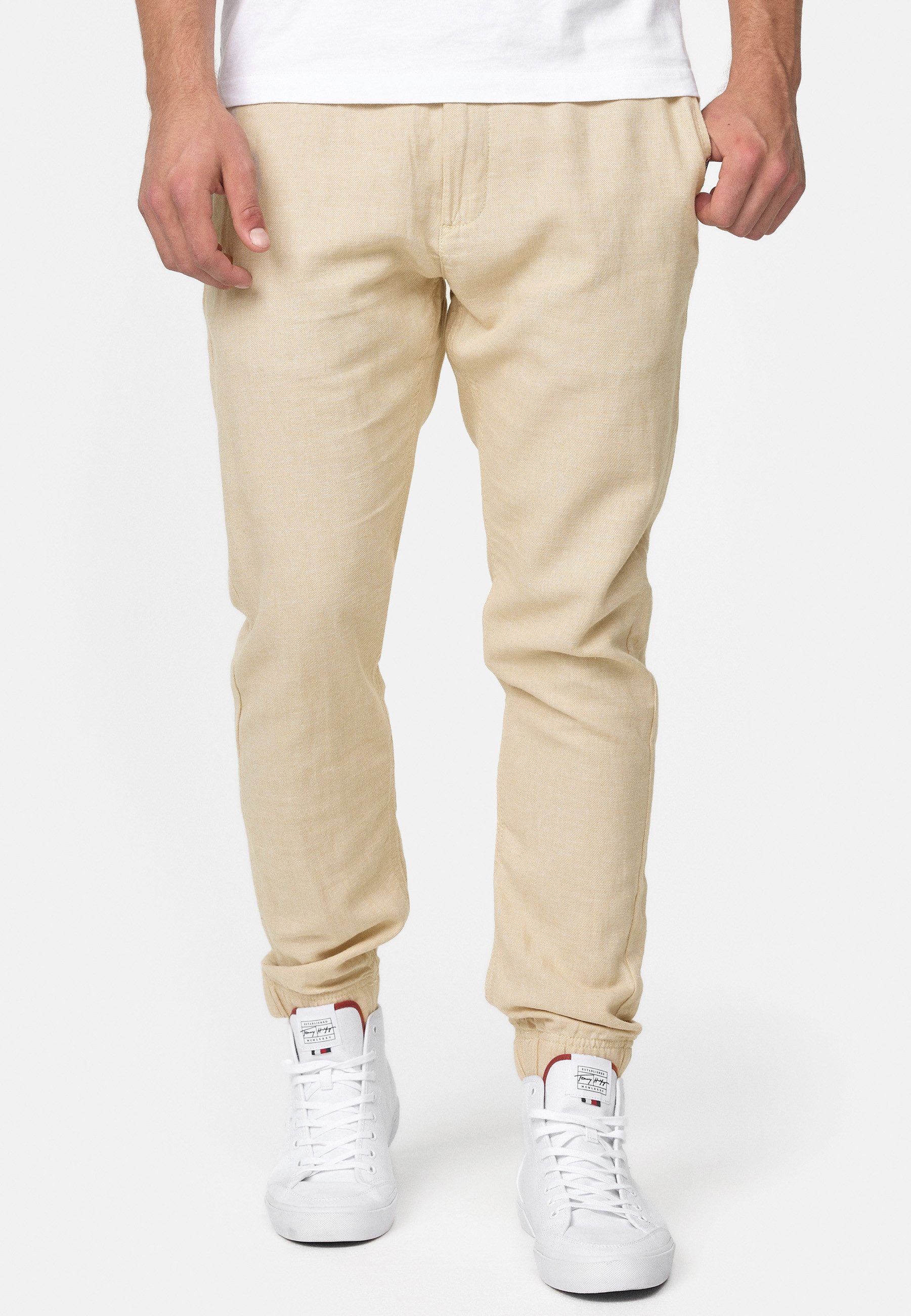 Indicode Leinenhose Herren Blnda Sommerhose Leinen Herrenhose samt dekorati günstig online kaufen