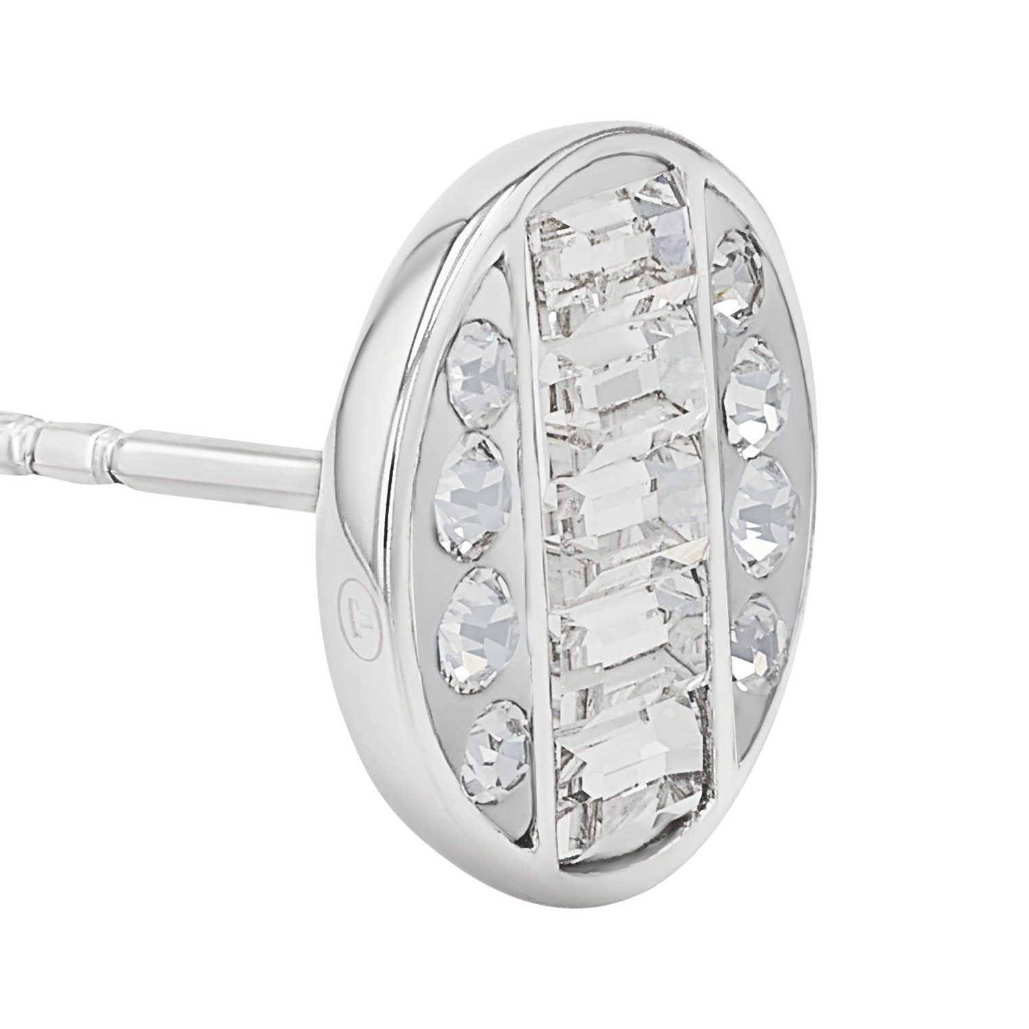 Paar Ohrstecker Schmuck Geschenk Edelstahl Kreis rund