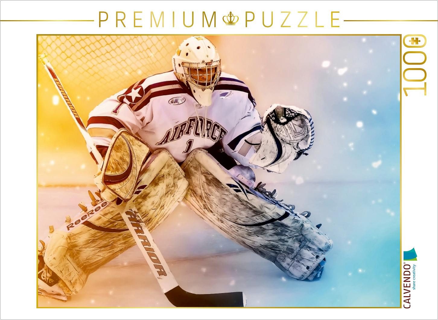 CALVENDO Puzzle CALVENDO Puzzle An image from the "Hockey - Fight" calendar, 1000 pie, 1000 Puzzleteile