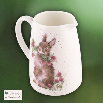 Wrendale Milchkännchen Wrendale Designs Mini Porzellan Milch-Kännchen Kaninchen, 0,1 l, (Stück)
