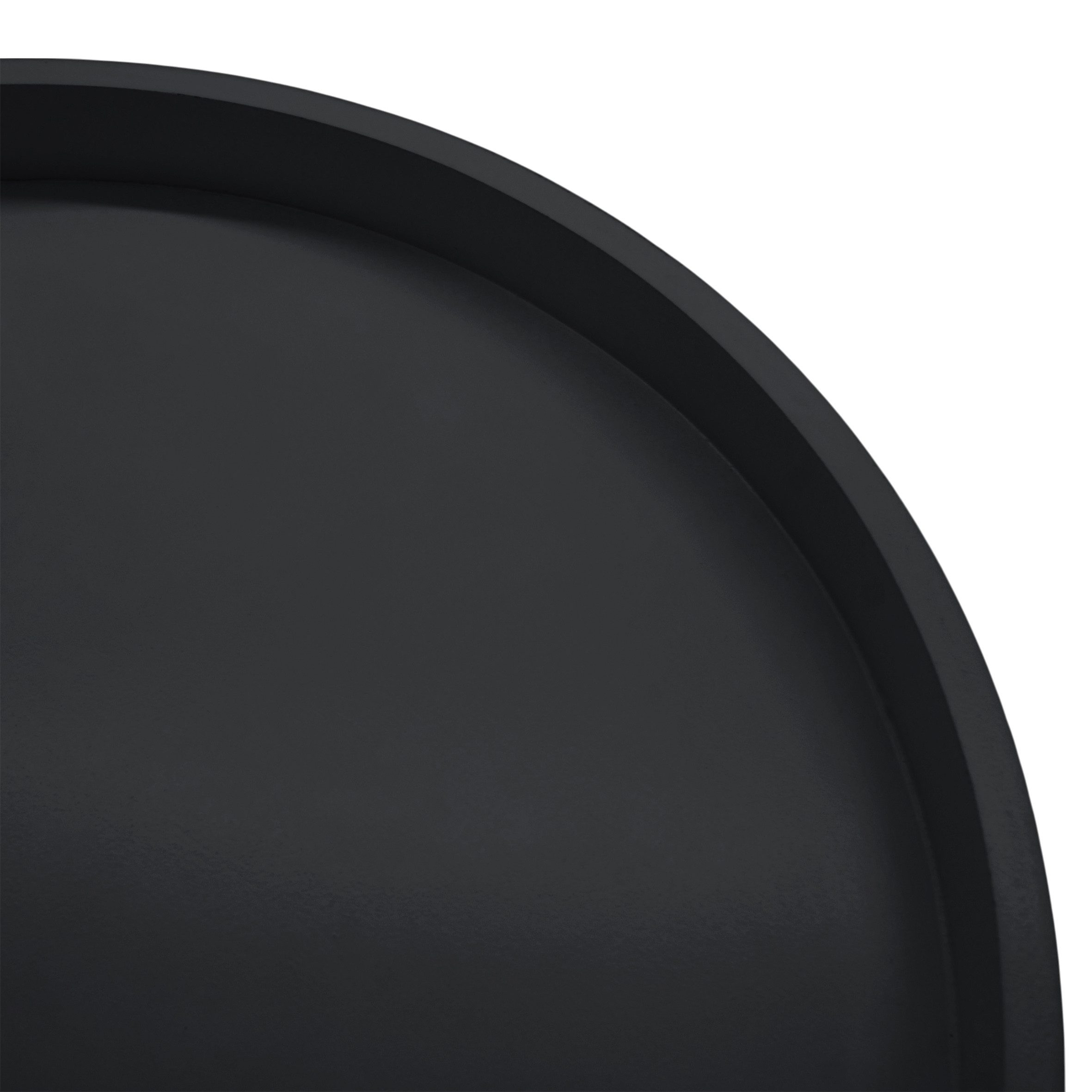 Spetebo Beistelltisch Beistelltisch 30 x 36 cm - schwarz (Stück, 1-St., Beistelltisch), kleiner Tisch zum Zustellen oder Dekorieren – Bild 5 von 5