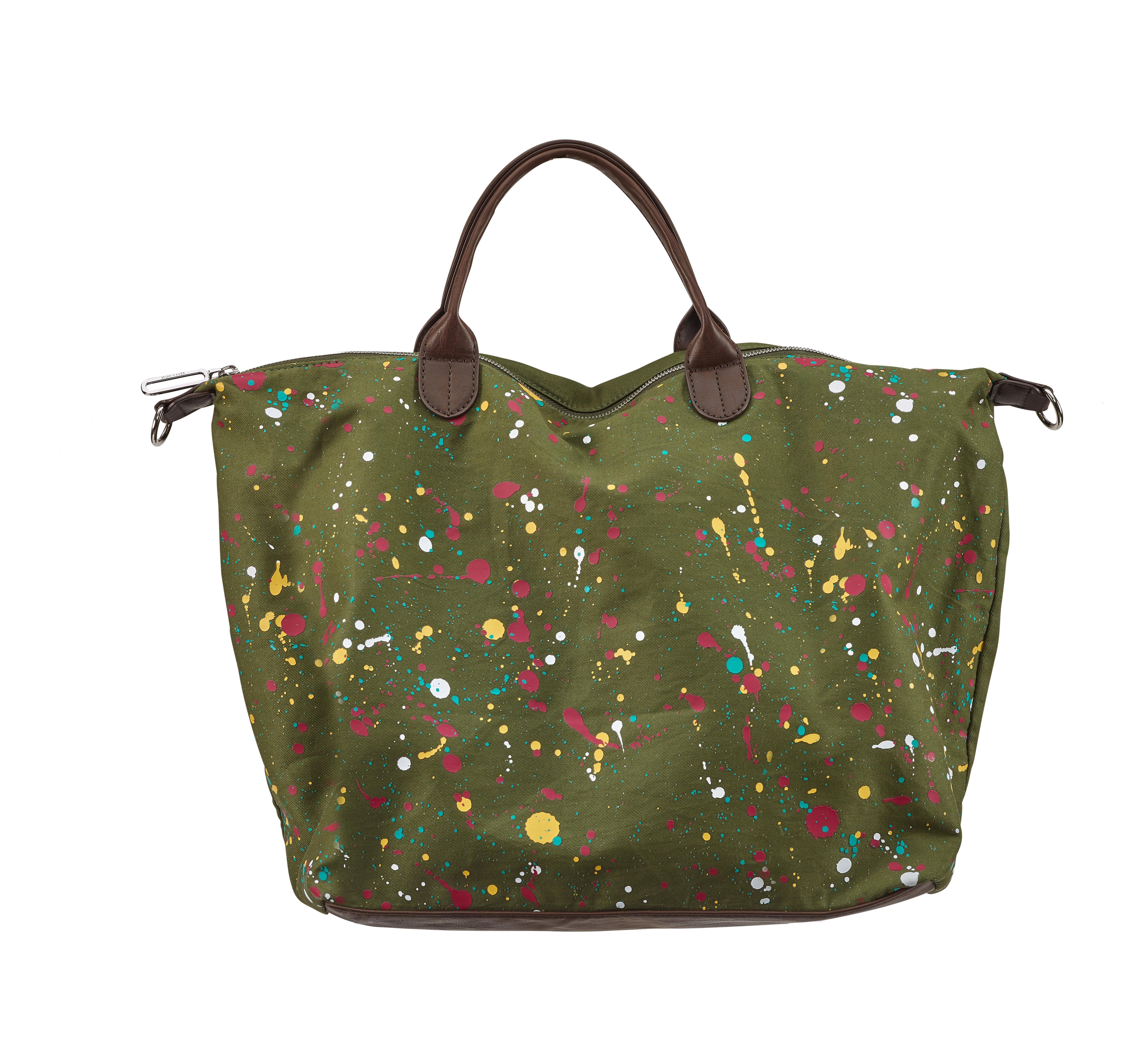 STUFF MAKER Shopper »Splash Natural«, mit bunten ...