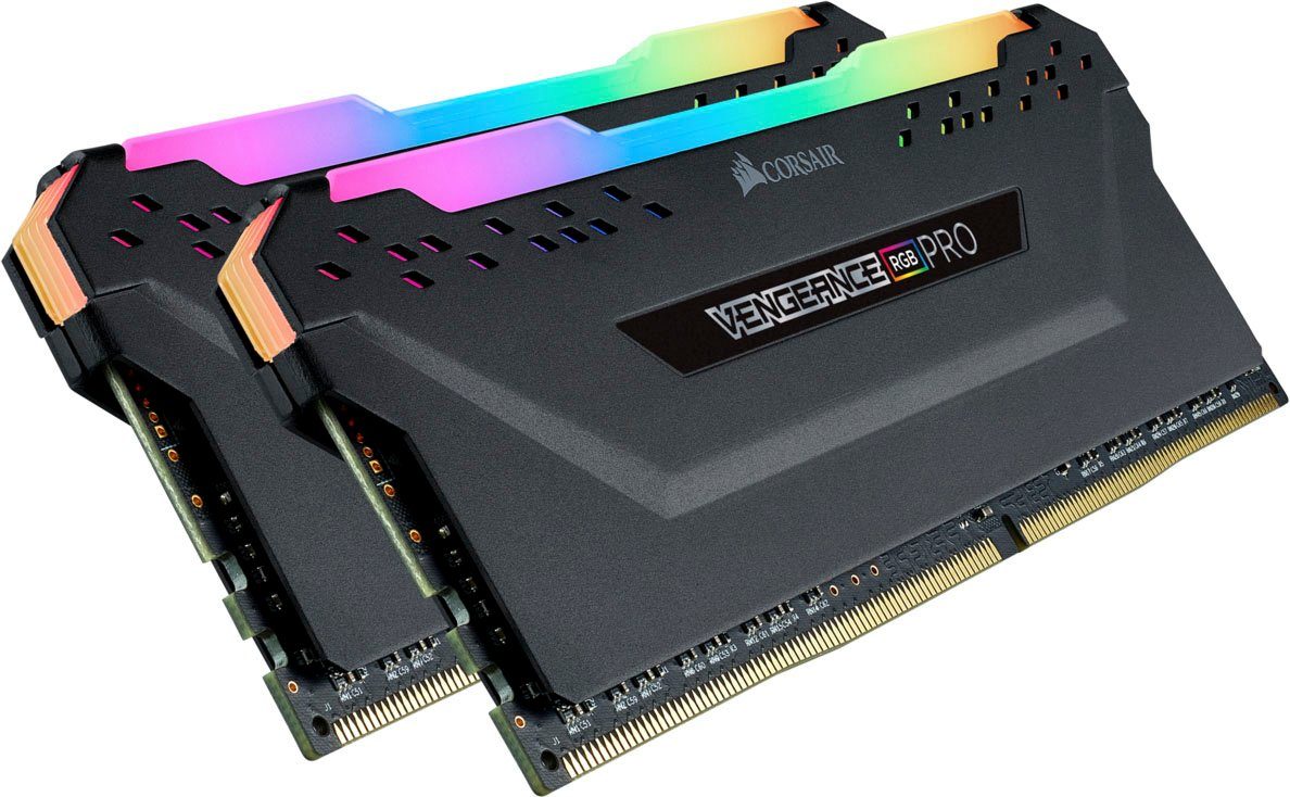 Corsair VENGEANCE® RGB PRO 16 GB (2 x 8 GB) DDR4 DRAM 2.666 MHz C16 PC- Arbeitsspeicher