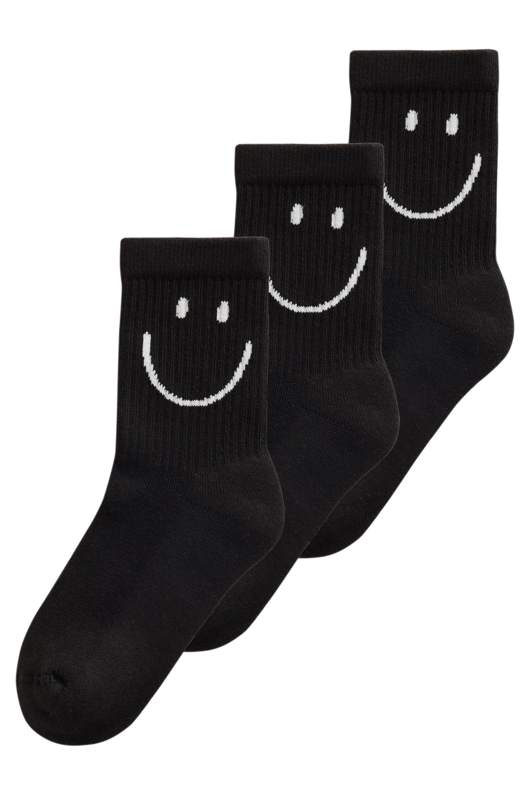 Next Kurzsocken Knöchelsocken mit gepolsterter Sohle, 3er-Pack (3-Paar)