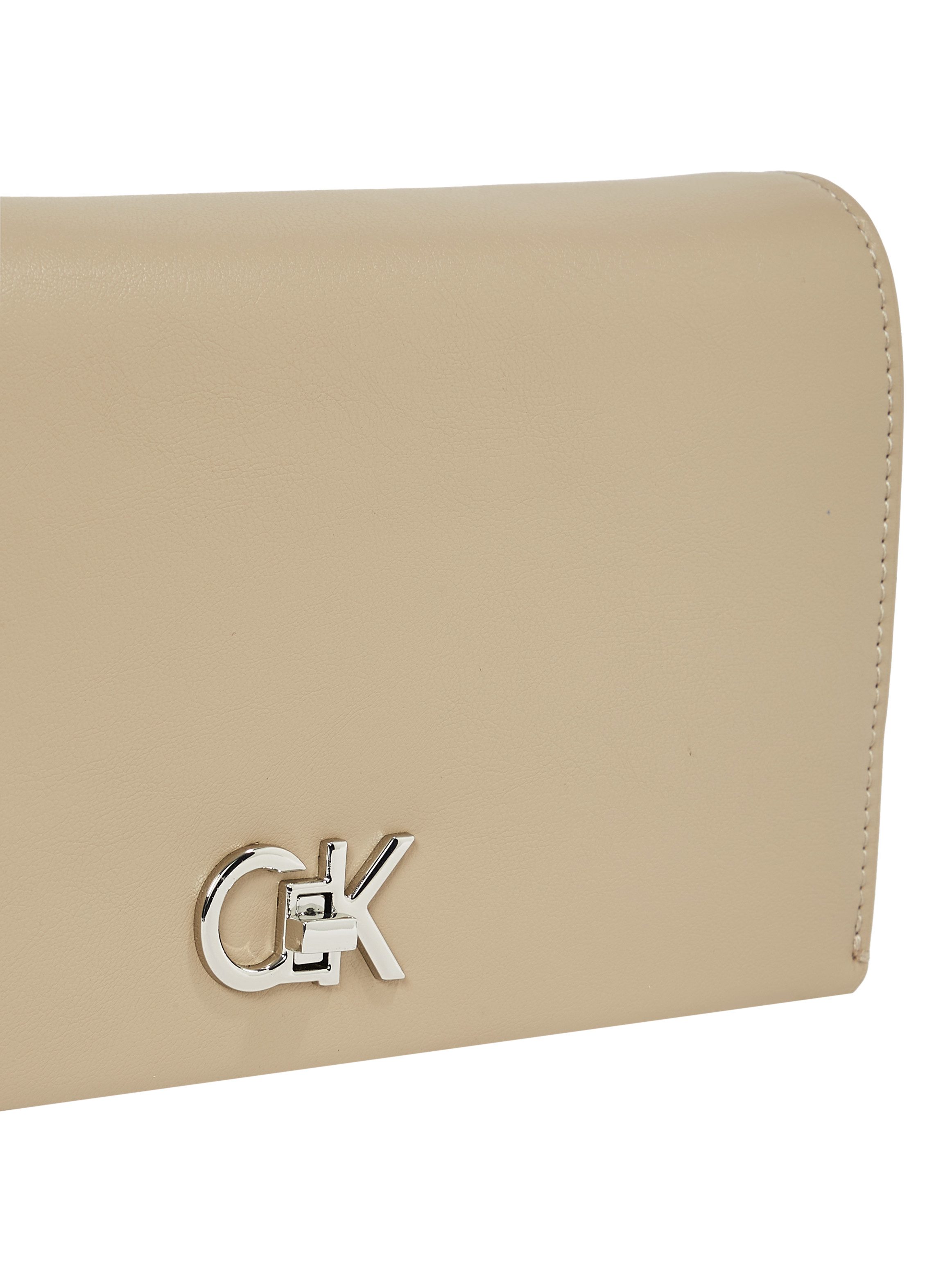 Calvin Klein Schultertasche CK CONVERTIBLE MINI BAG, Abendtasche, kleine Umhängetasche, Gliederkette Schulterriemen