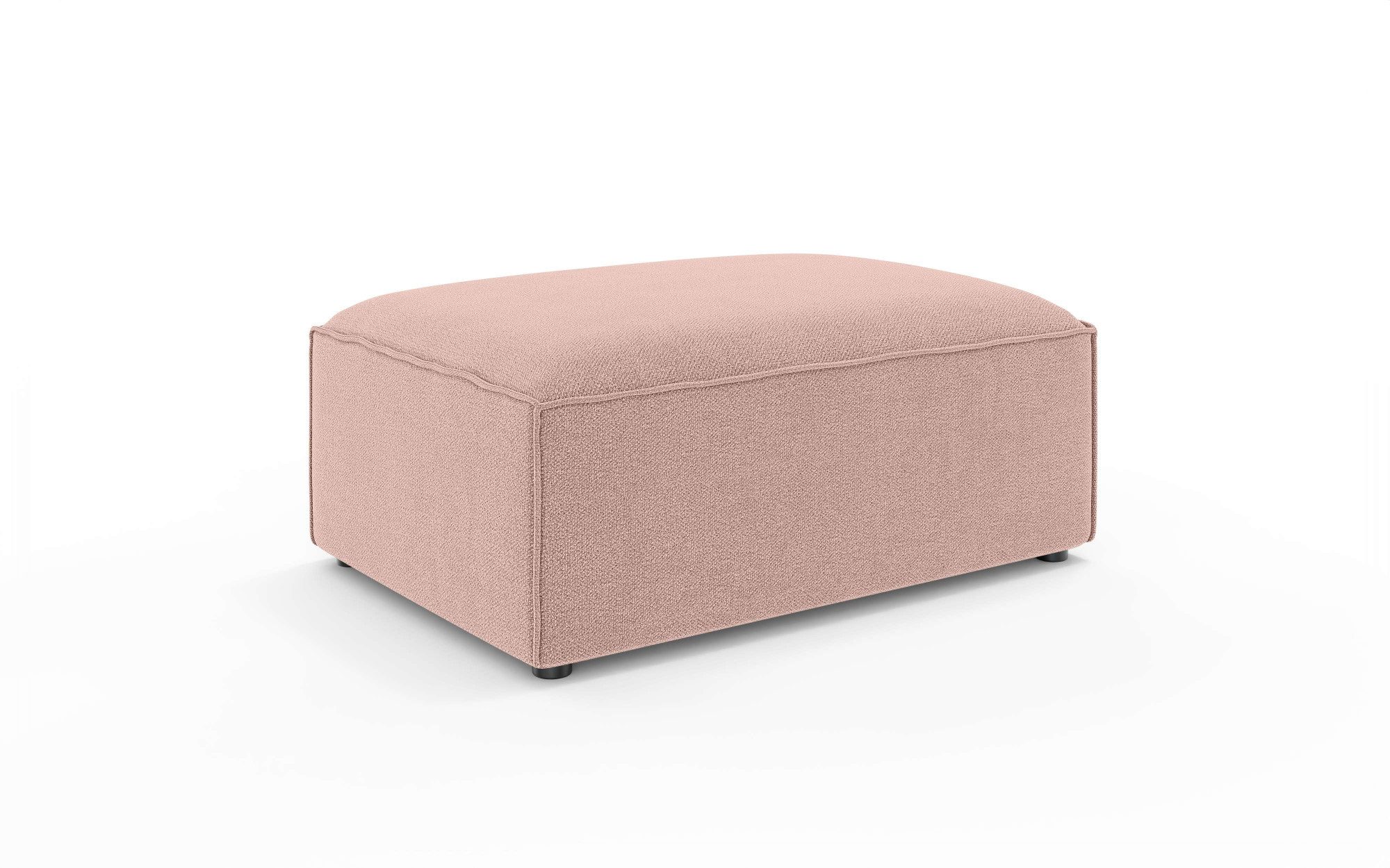 OTTO home Polsterhocker HAILY Sitzhocker passend zur Serie, Maße B/T/H: 70/100/42 cm, als Modul oder separat verwendbar, für individuelle Zusammenstellung