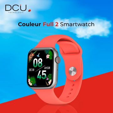 DCU Tecnologic Smartwatch (1,91 Zoll, Android, iOS), mit Vielseitigkeit, Personalisierung, Gesundheitsüberwachung, IP67