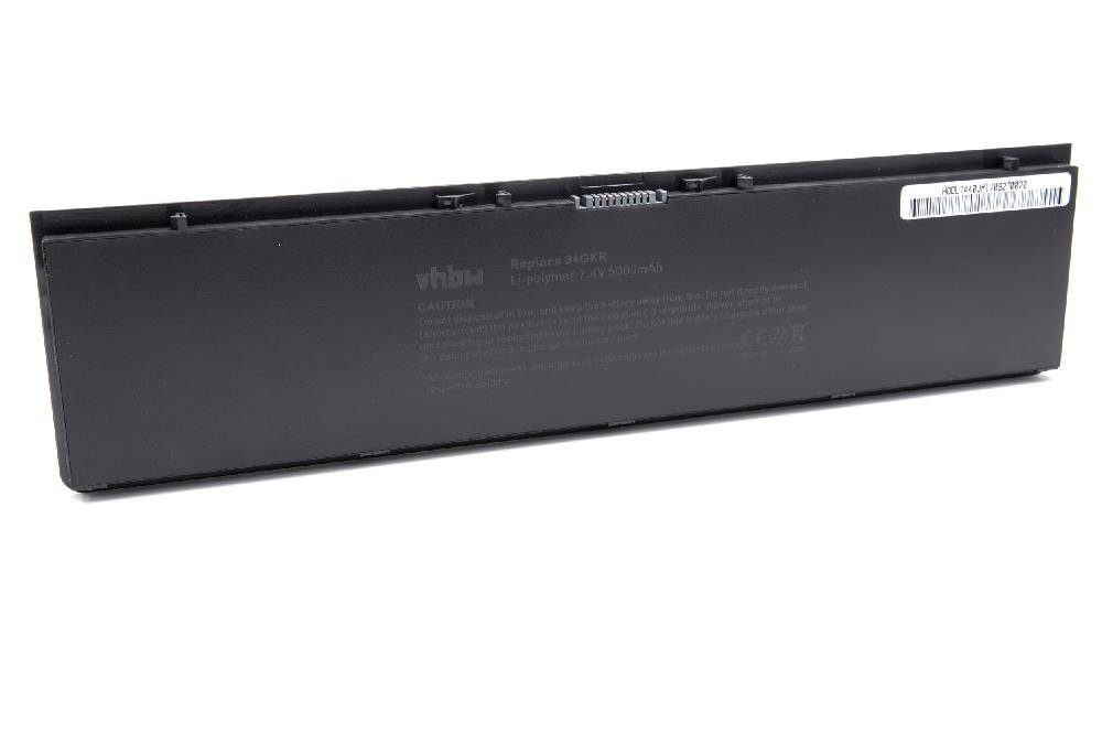7000, E7440, (7,4 Dell 5000 V) kompatibel Li-Polymer mAh 14, vhbw Latitude mit Laptop-Akku E7450