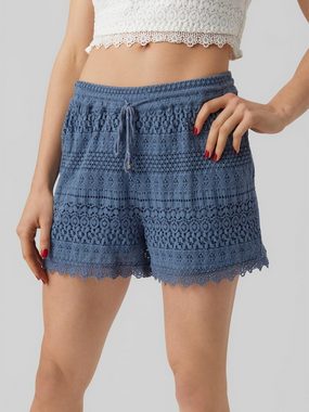 Vero Moda Shorts Honey (1-tlg) Spitze, Drapiert/gerafft