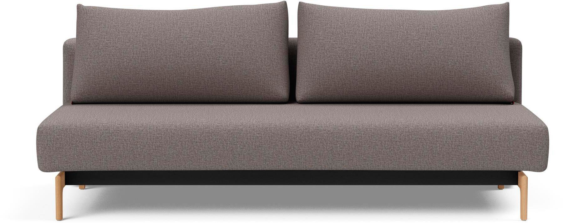 INNOVATION LIVING ™ Schlafsofa TRYM 3-Sitzer mit Bettfunktion, Dauerschläfer, bequem und hochwertig, Taschenfederkernpolsterung, Breite Liegefläche 140 cm