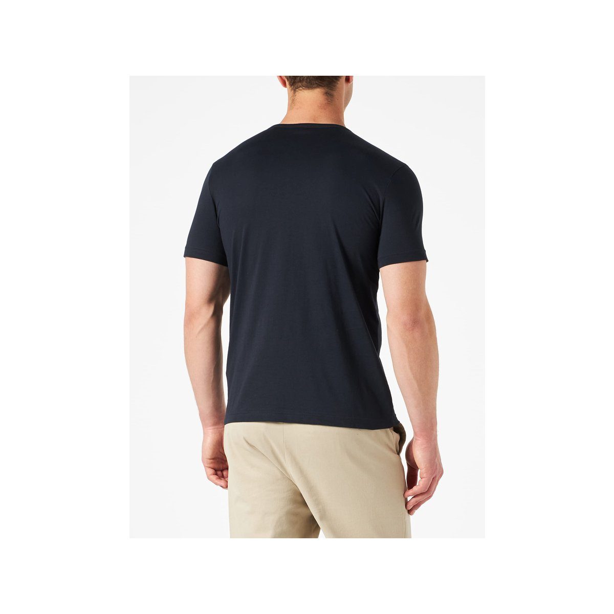 HUGO fit dunkel-blau BOSS (1-tlg) regular (300) T-Shirt marine