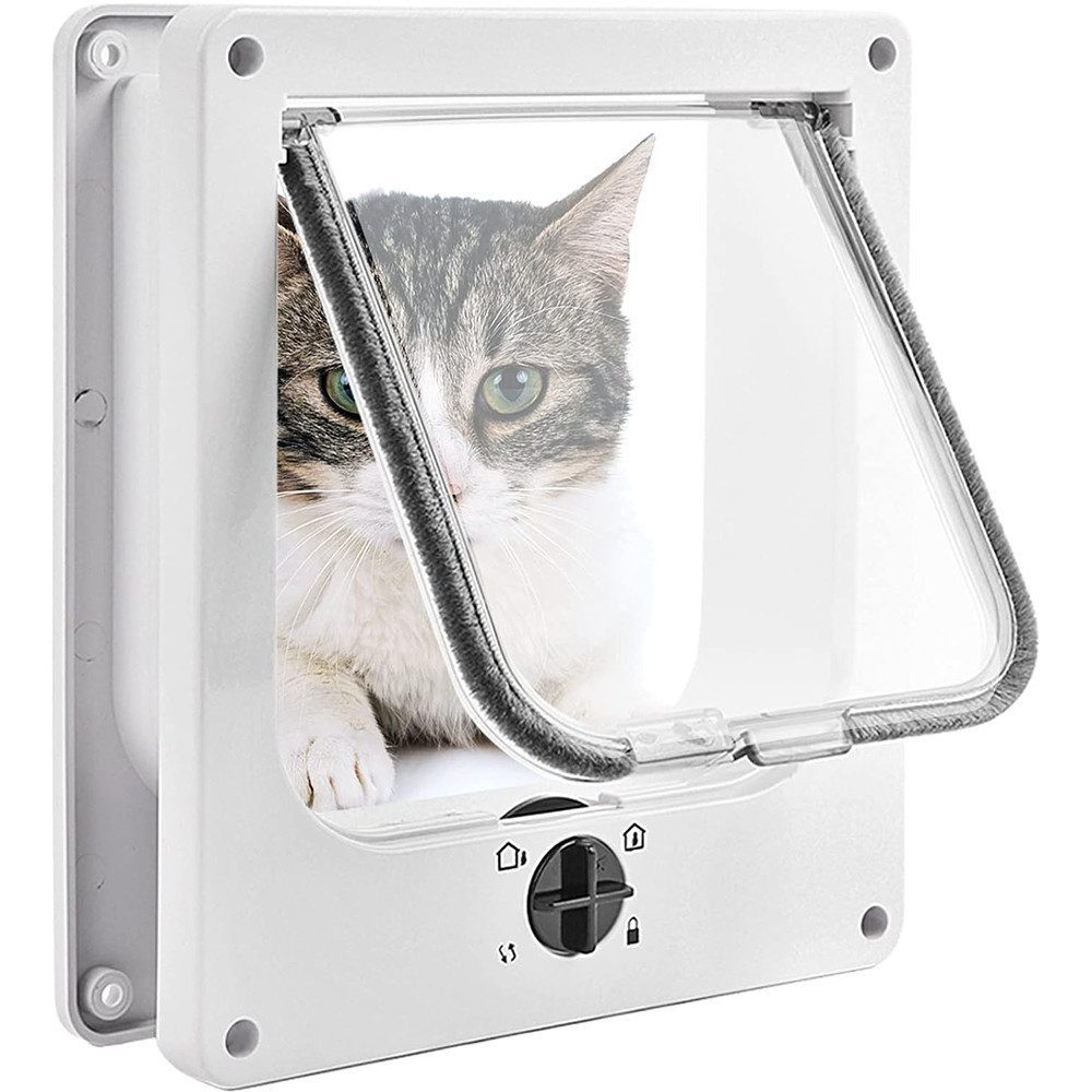 ZEUOPQ Haustierklappe Haustierklappe Katzenklappe Hundeklappe Katzentür, günstig online kaufen