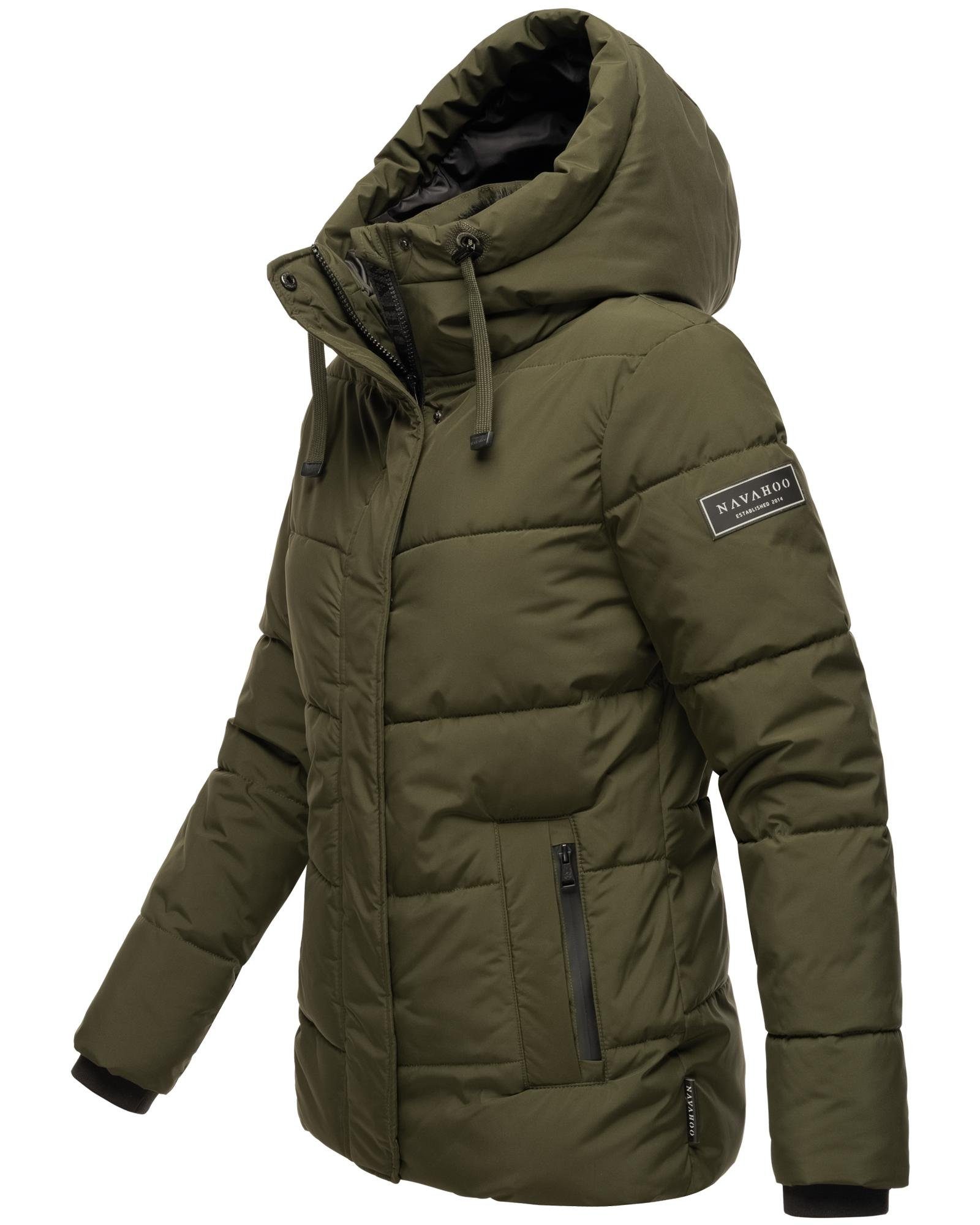Navahoo Steppjacke "Sag ja XIV", mit Kapuze, Warme gesteppte Winterjacke mi günstig online kaufen