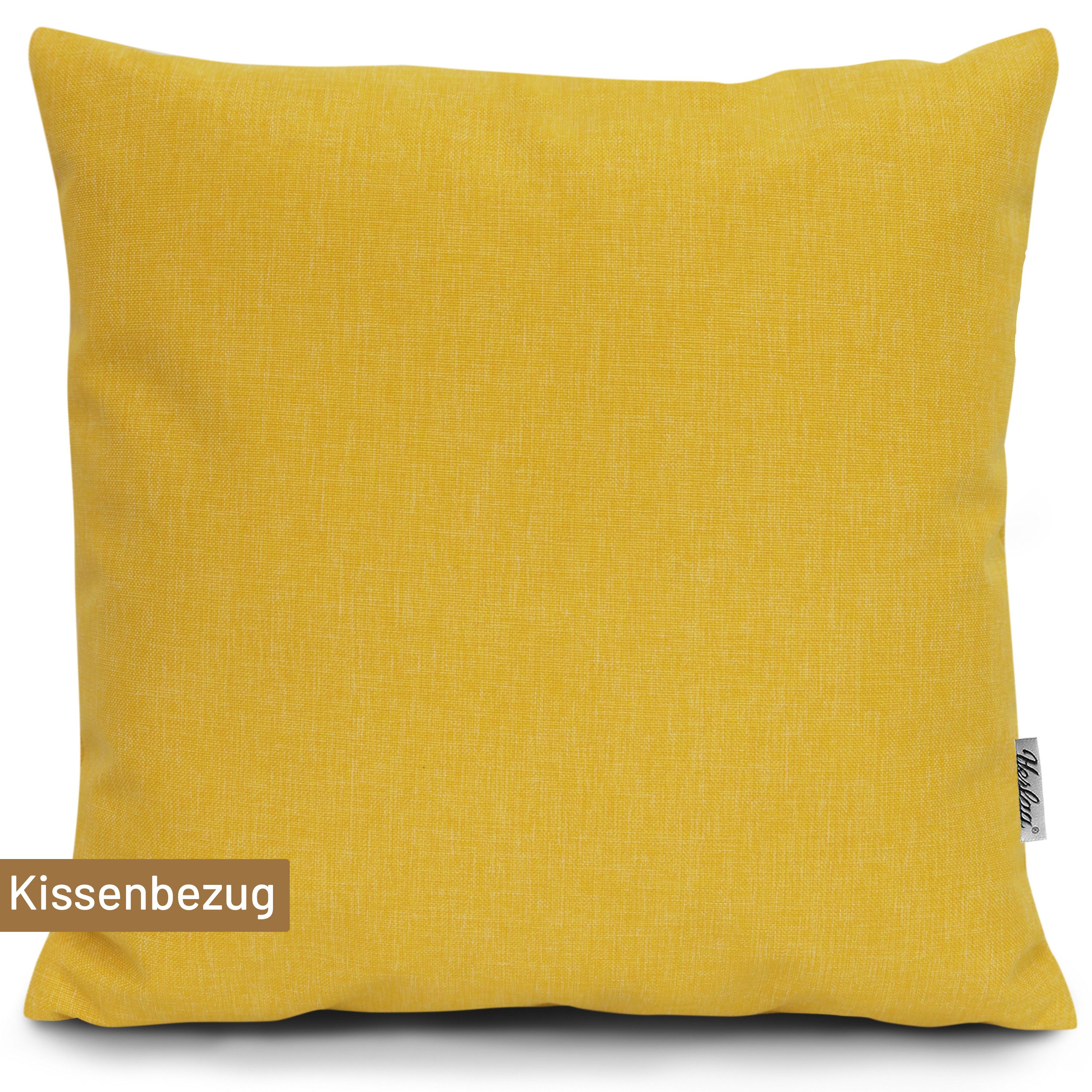 Herlag Dekokissen SUNNY Outdoorkissen Bezug, Garten, 40x40cm oder 50x50cm, Wetterfest, 9 Farben, Nur Hülle