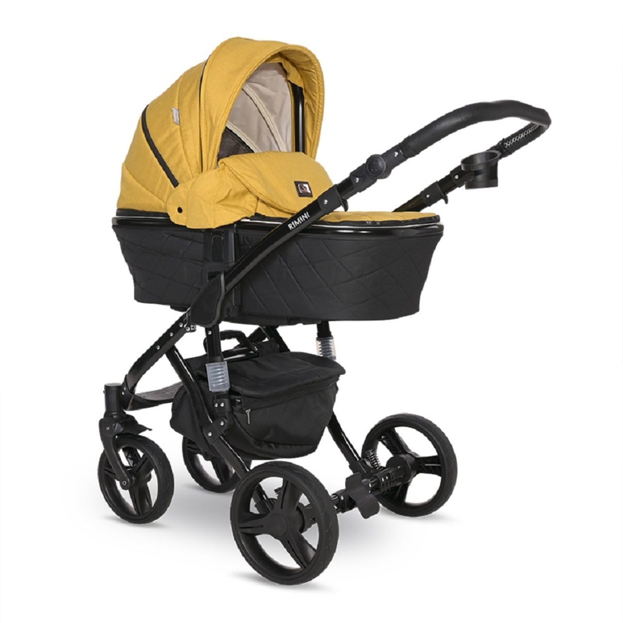 Lorelli Kombi-Kinderwagen Kombikinderwagen Rimini Premium, Sportsitz Tragewanne Moskitonetz verstellbar