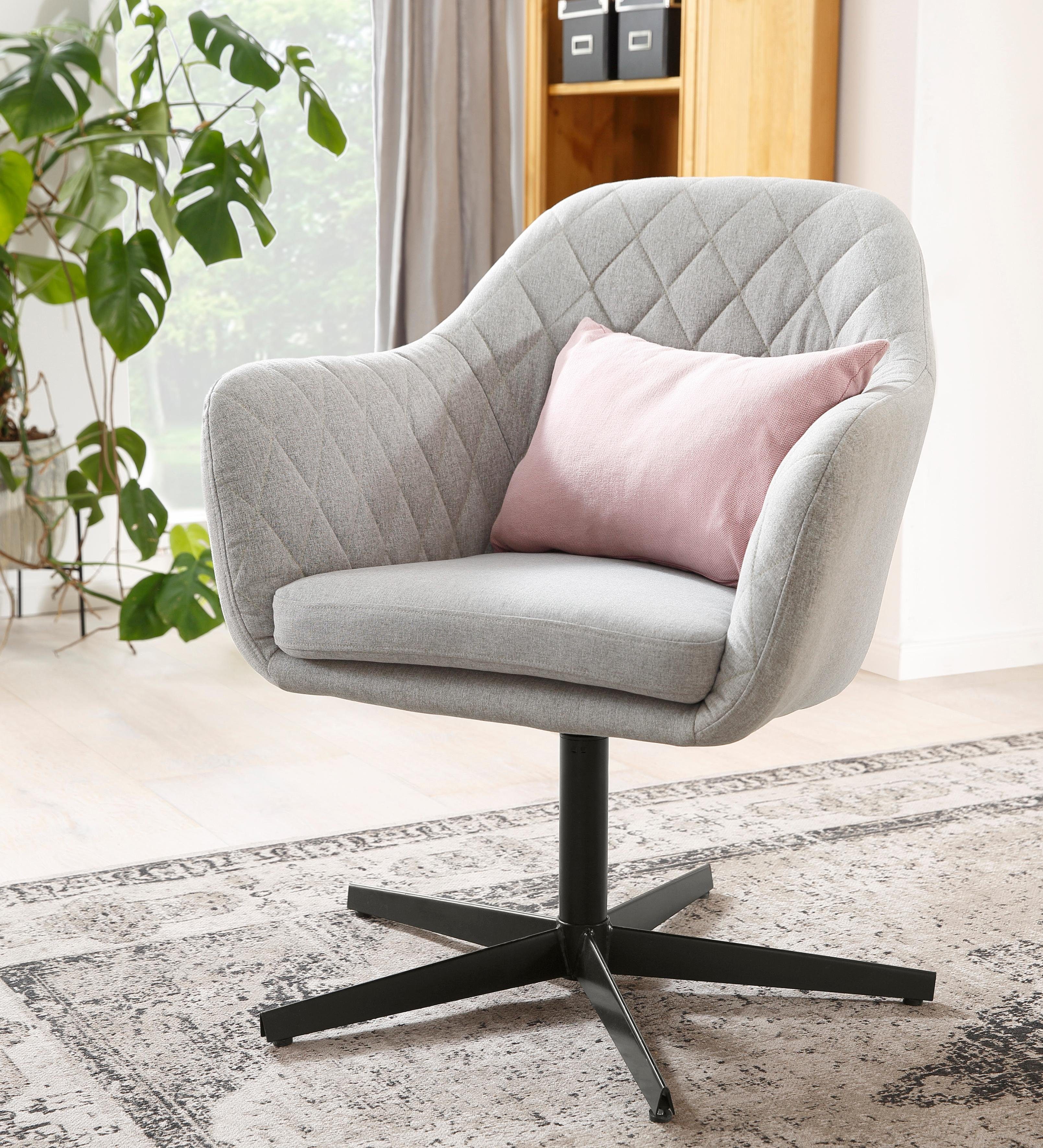 Home affaire LoungeSessel »Alabama« mit Metallgestell, drehbar online