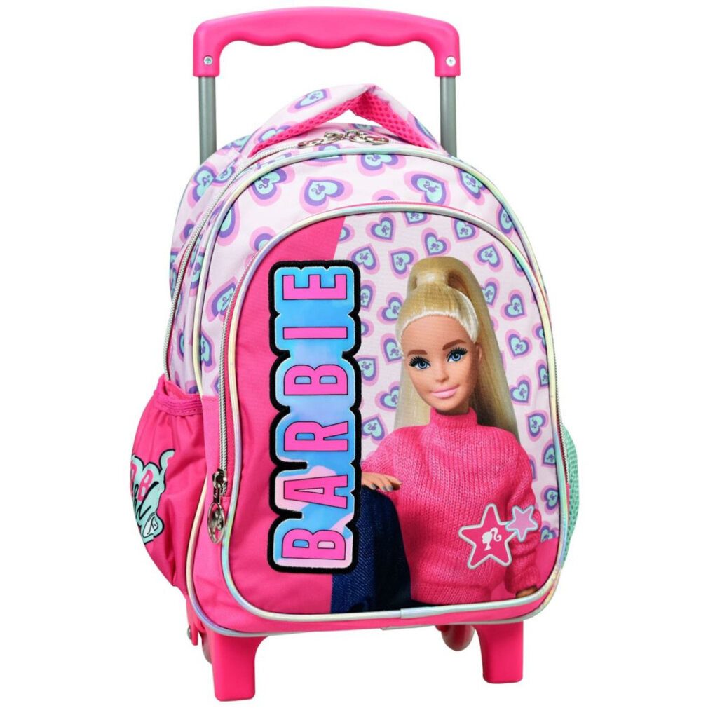 Barbie Rucksack Love rollender Kindergarten-Rucksack, 30 cm Tasche