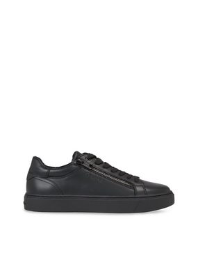 Calvin Klein LOW TOP LACE UP W/ZIP RUBB Sneaker in monochromer Optik, Freizeitschuh, Halbschuh, Schnürschuh