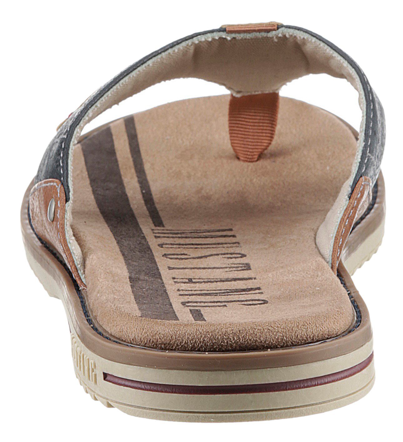 Mustang Shoes Zehentrenner, Sommerschuh, Schlappen, Poolslides, günstig online kaufen