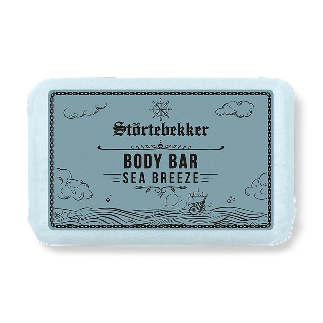 Störtebekker Feste Duschseife Feste Duschseife - Sea Breeze, 1-tlg., natürliche Reinigung, kein Spannungsgefühl, markanter Duft