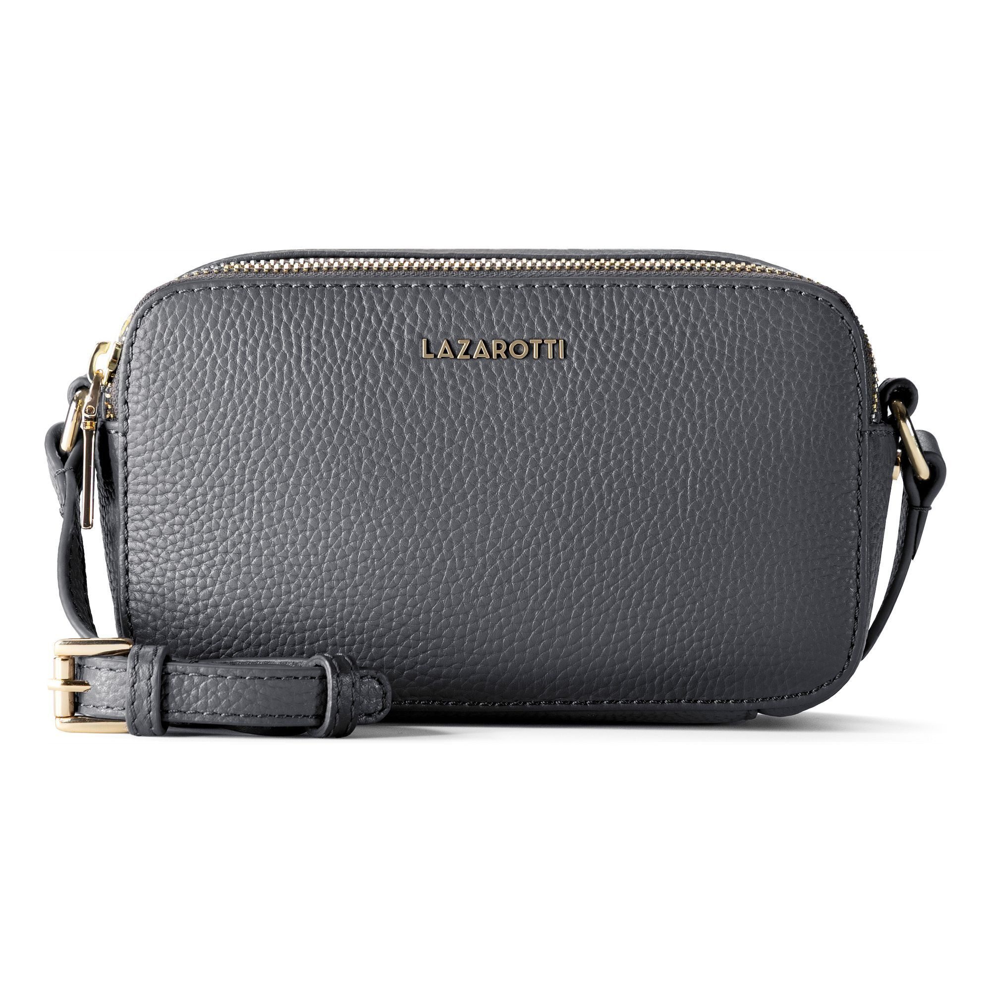 Lazarotti Umhängetasche Bologna Leather, Leder