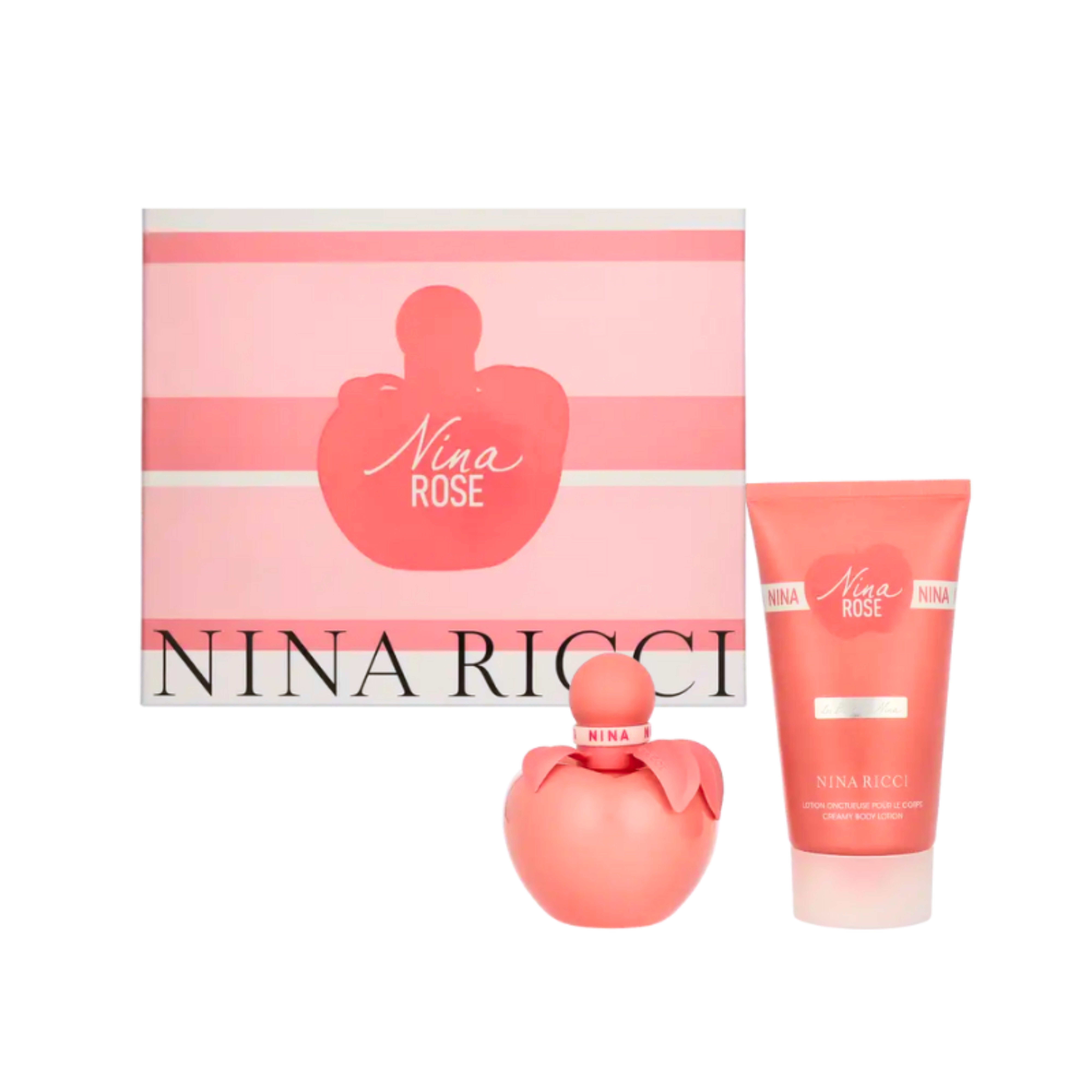 Nina Ricci Duft-Set Nina Rose, 2-tlg., Eau de Toilette; Bodylotion;