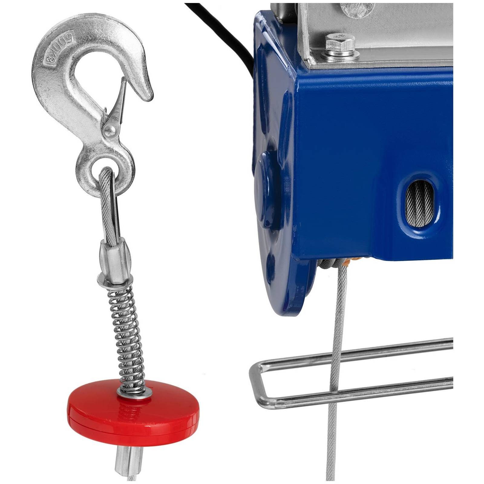 MSW Seilwinde Laufkatze 1000 kg elektrisch Rollfahrwerk für Seilzüge Krankatze 12m, verschiedene Produktvarianten