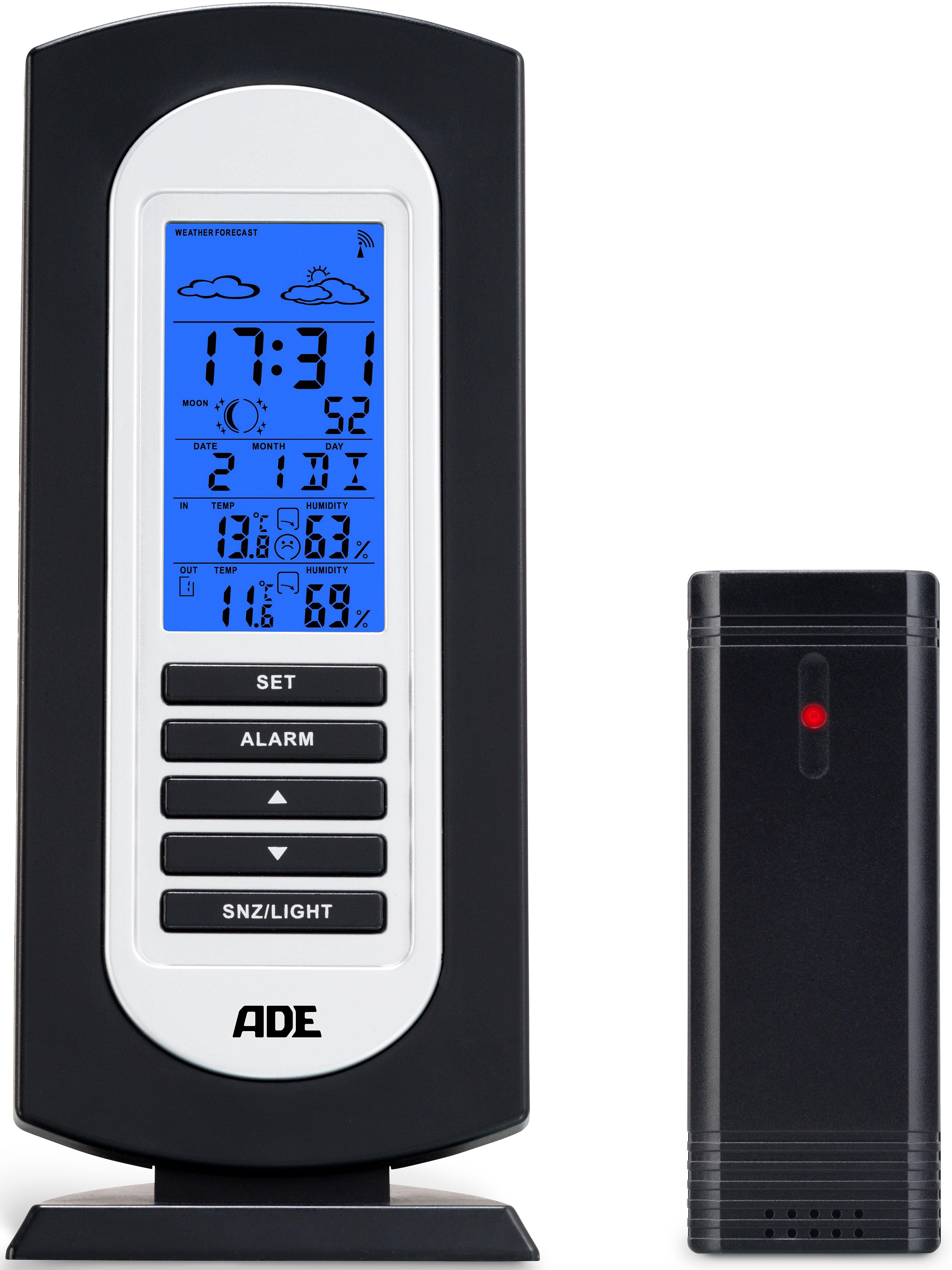 ADE Wetterstation WS1822, Animierte Wettervorhersage ...