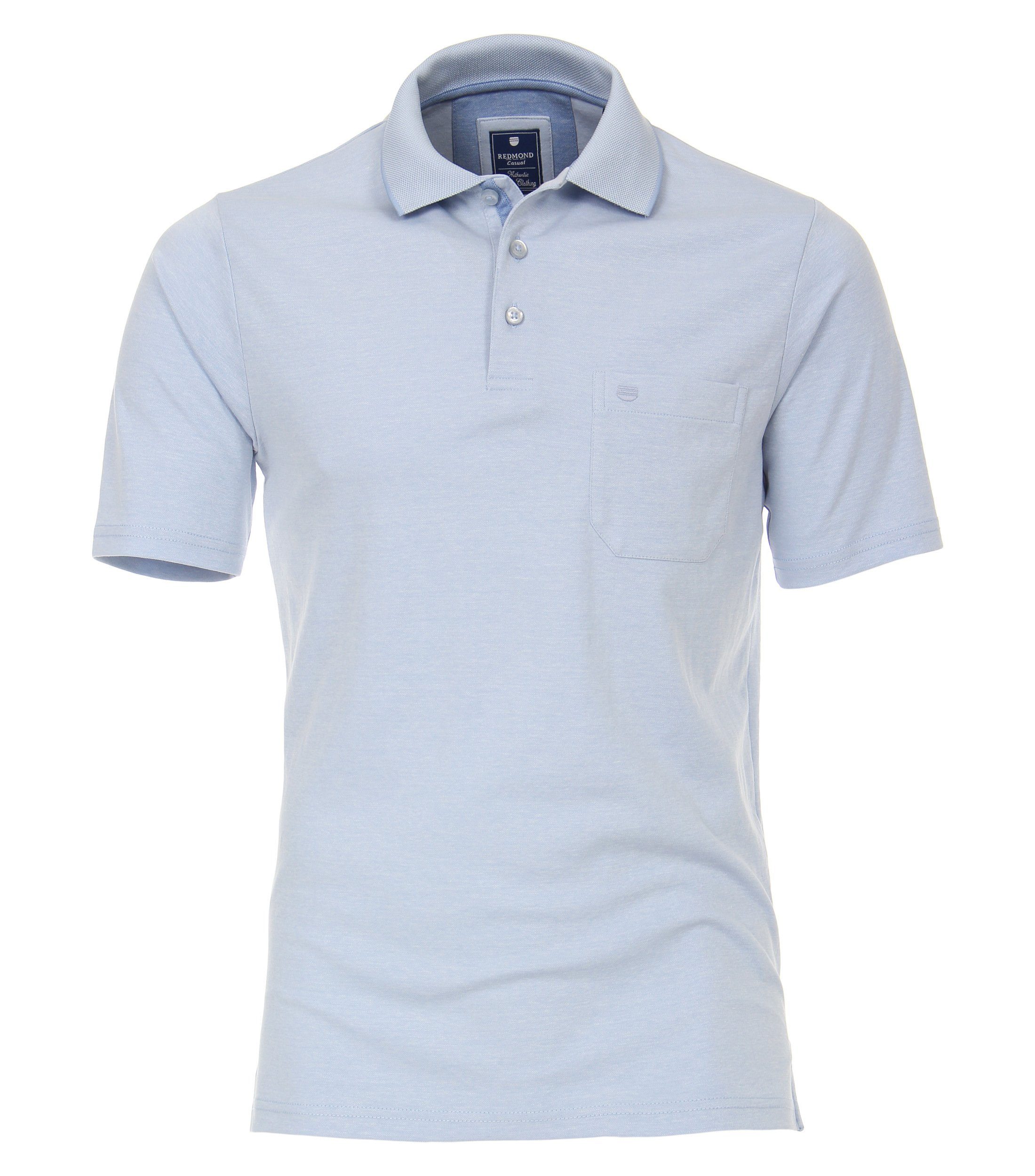 Redmond Poloshirt uni 11 blau