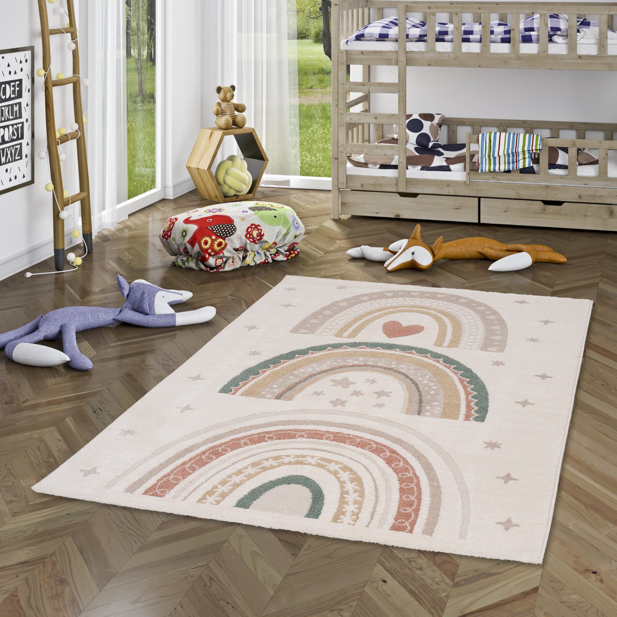 Pergamon Kinderteppich Kinder Teppich Happy Kids, günstig online kaufen