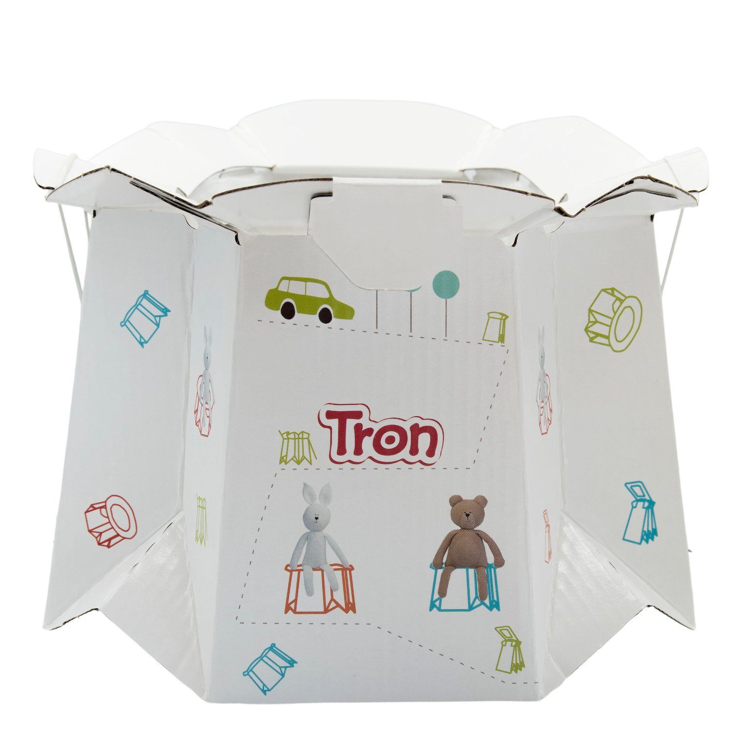 Tron Campingtoilette, (1-St), Einweg Kinder Töpchen für Unterwegs; max. Belastung bis 30 kg
