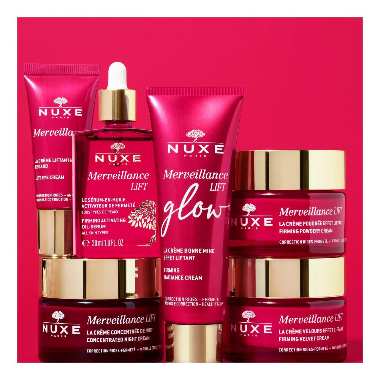 Nuxe Augencreme Merveillance Lift Lifting-Augencreme, für Alle Hauttypen