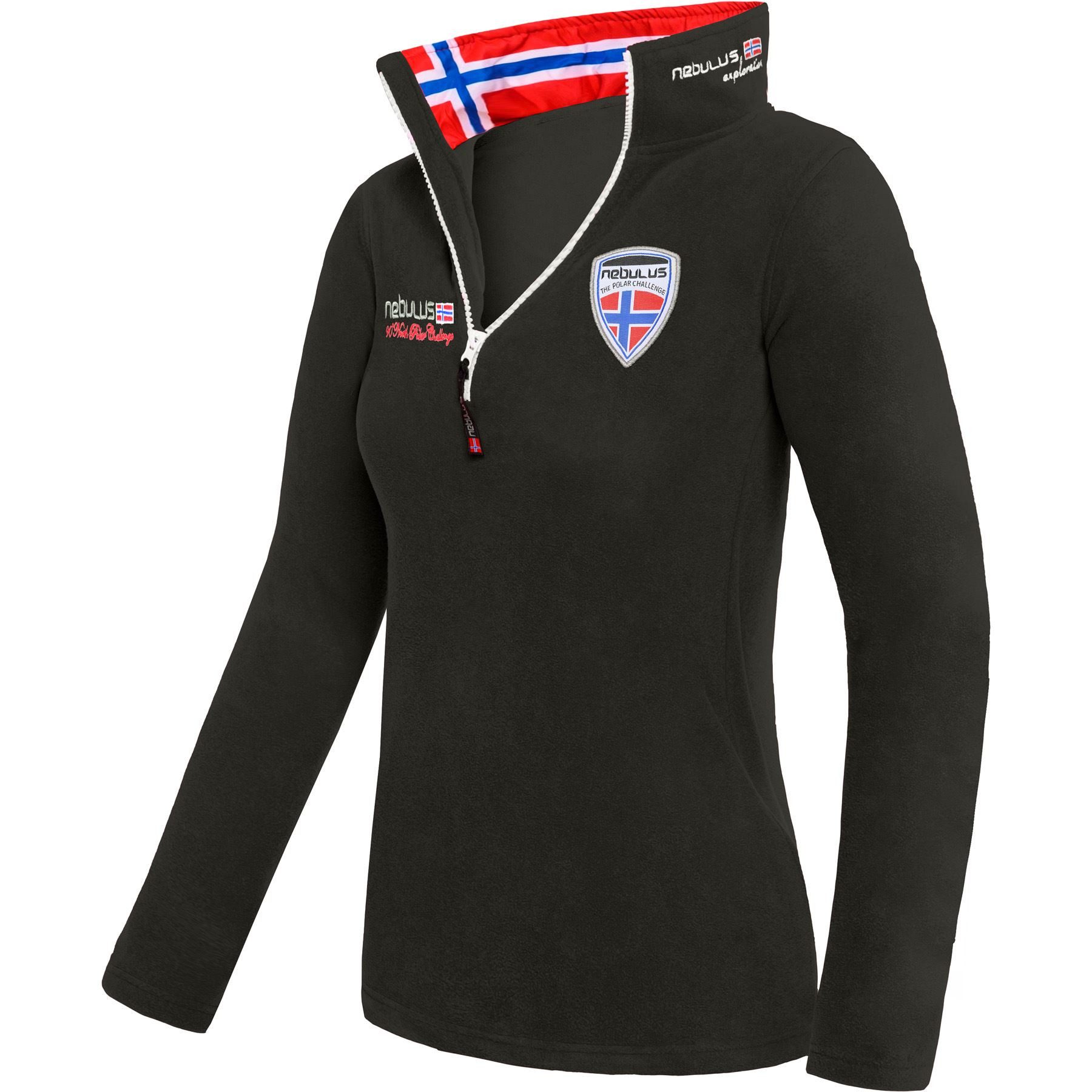 Nebulus Pullover & Shorts SKANDINAVIA, P6358 - Damen, schwarz, M/38