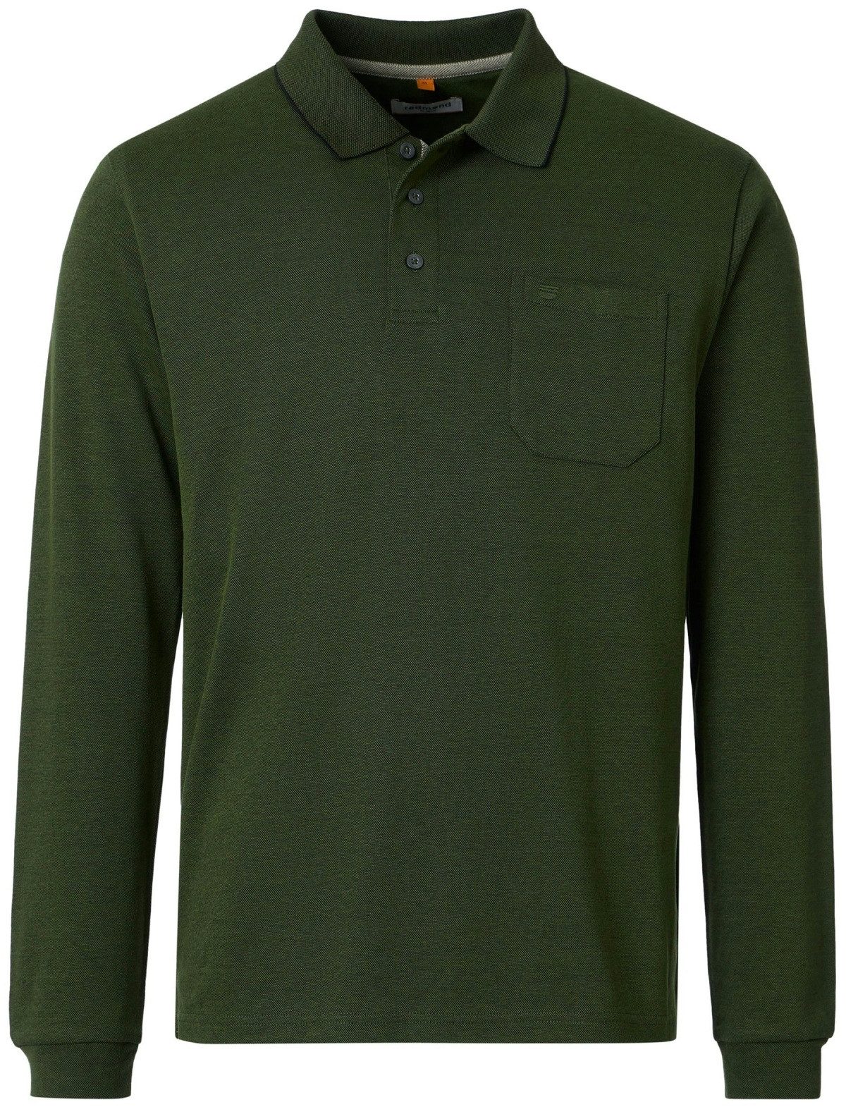 Redmond Langarm-Poloshirt