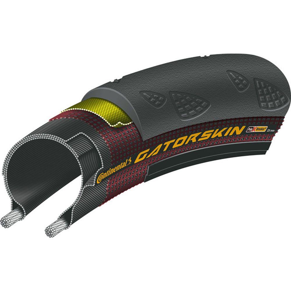 Fahrradreifen Continental Reifen Gatorskin 23-571mm 650x23C schwarz 0118364 Fahrrad