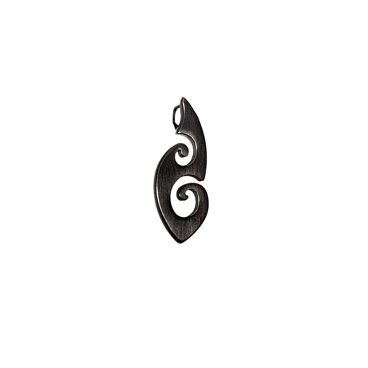 MAGNETIX WELLNESS Kettenanhänger Magnetanhänger „Maori Hei-Matau“ schwarz