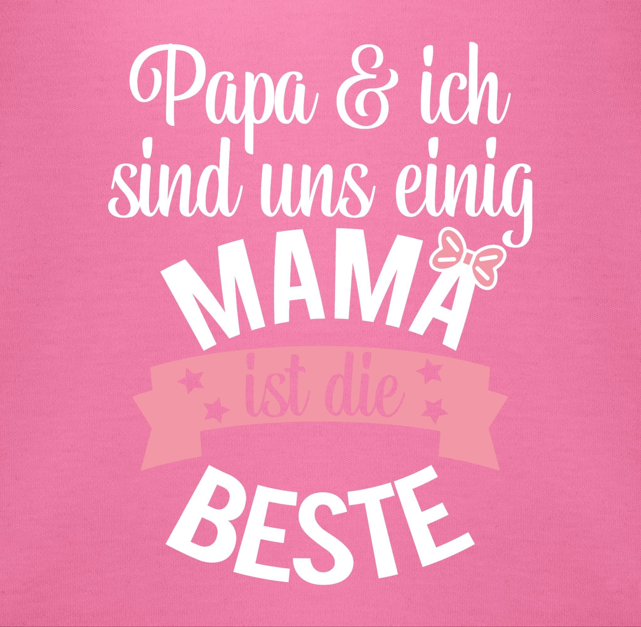 Weltbeste Shirtracer die Pink Mama Mutti, I beste Muttertagsgeschenk Lätzchen 2 ist