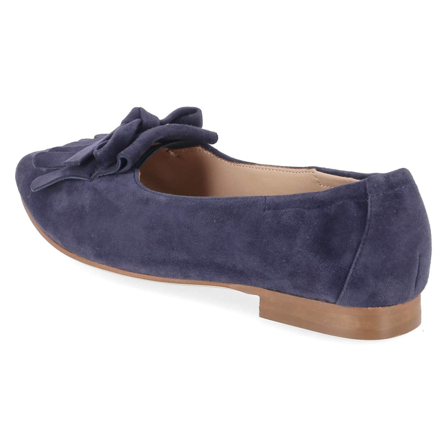 Kaerlek Kaerlek Jeanine 05 Abyss Damen Rauleder blau Ballerina